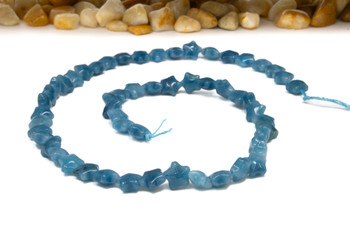 Jade Polished 8mm Star Dyed Light Capri