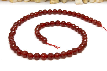 Carnelian Polished 6mm Round